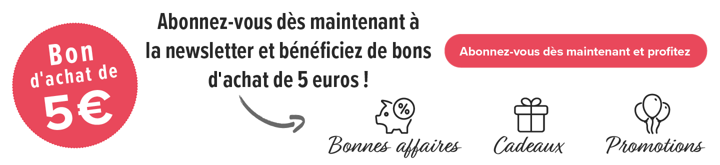 Inscription Newsletter Vitrine Magique