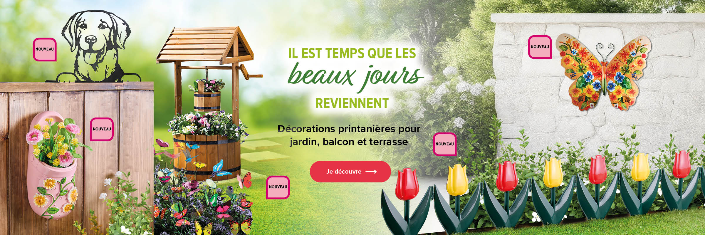 Décoration de jardin