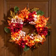 Couronne et composition florale