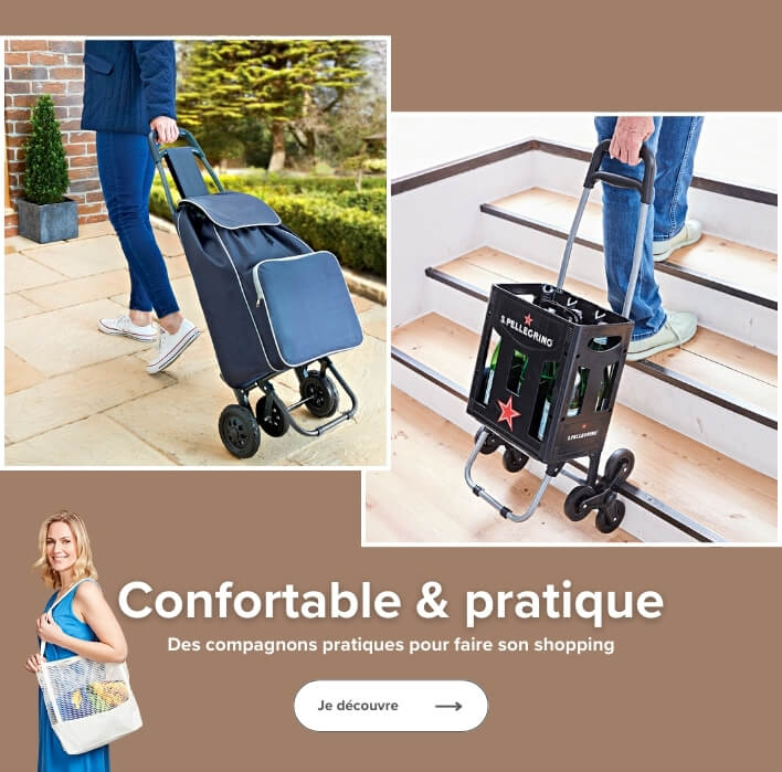 Des compagnons pratiques pour faire son shopping