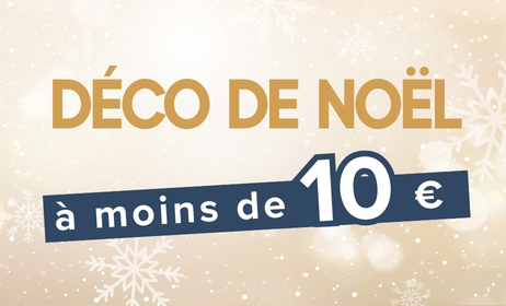 Déco de Noël à moins de 10€