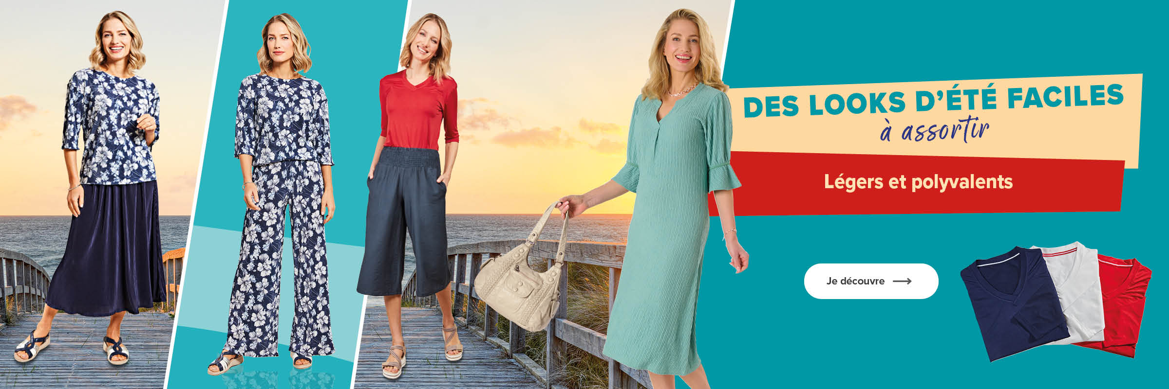 Des looks d'été faciles à assortir