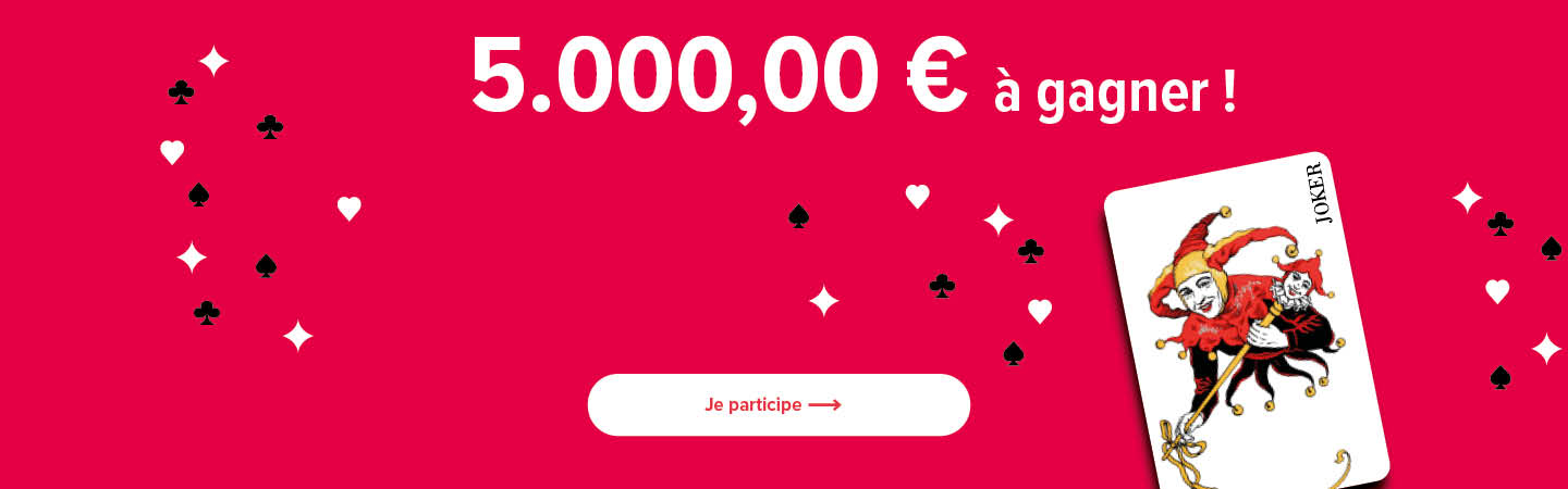 5.000,00 € à gagner !