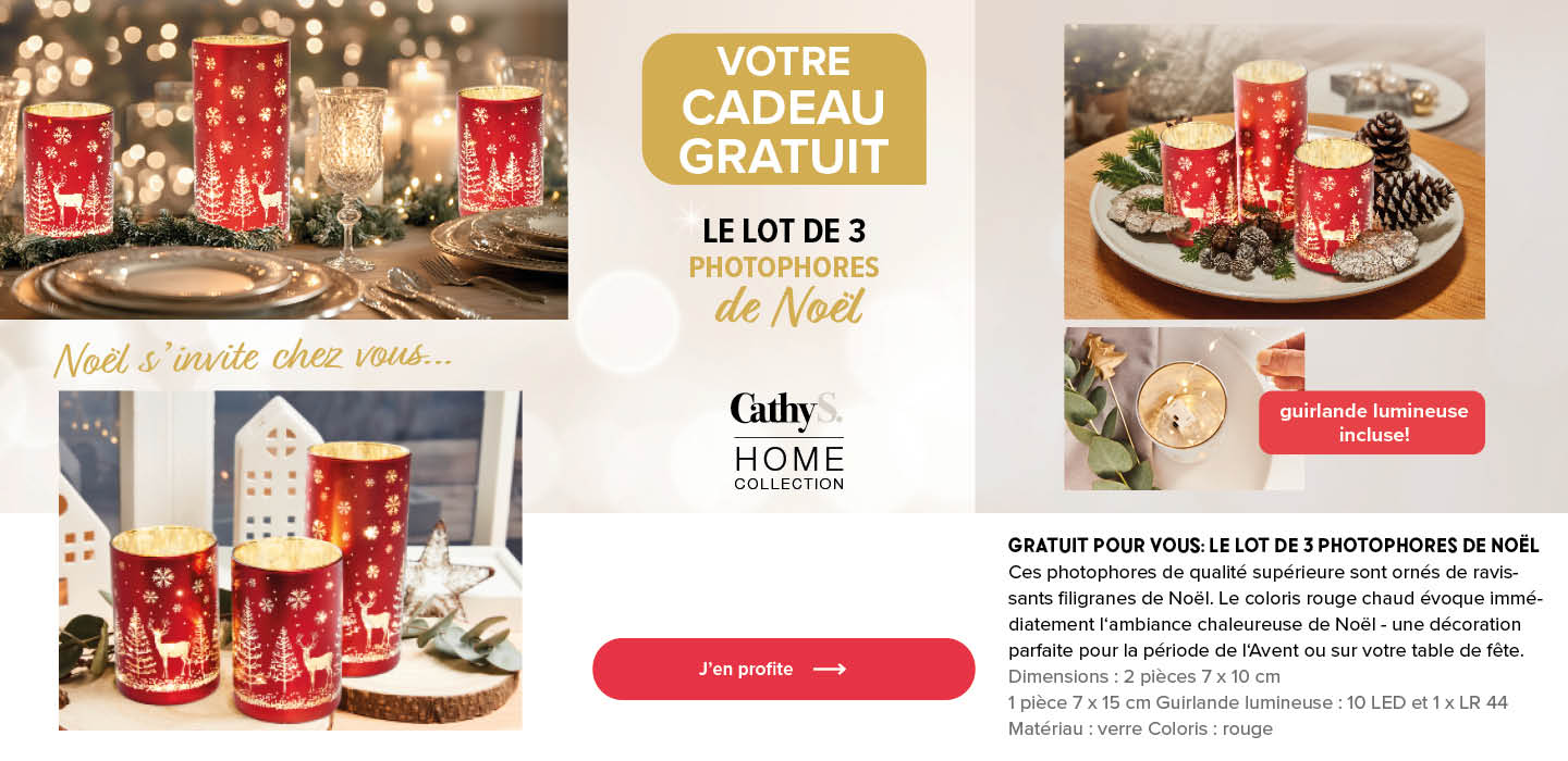 Votre cadeau gratuit
