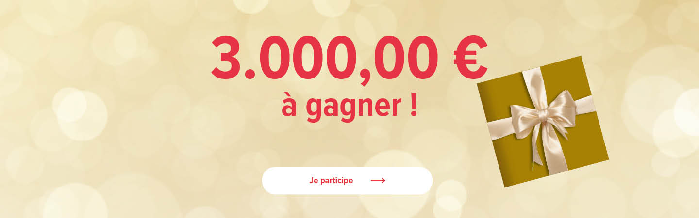 3.000,00 € à gagner !