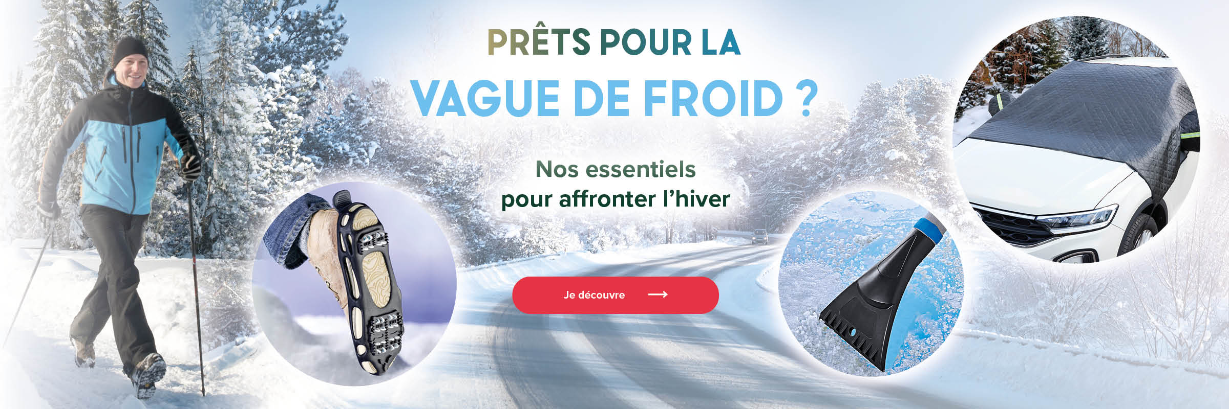 Nos essentiels pour affronter l'hiver