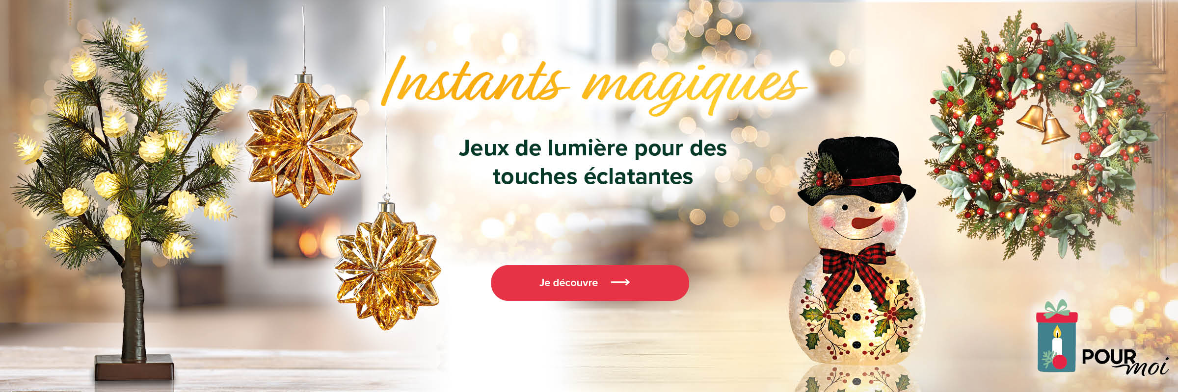 Jeux de lumière pour des touches éclatantes