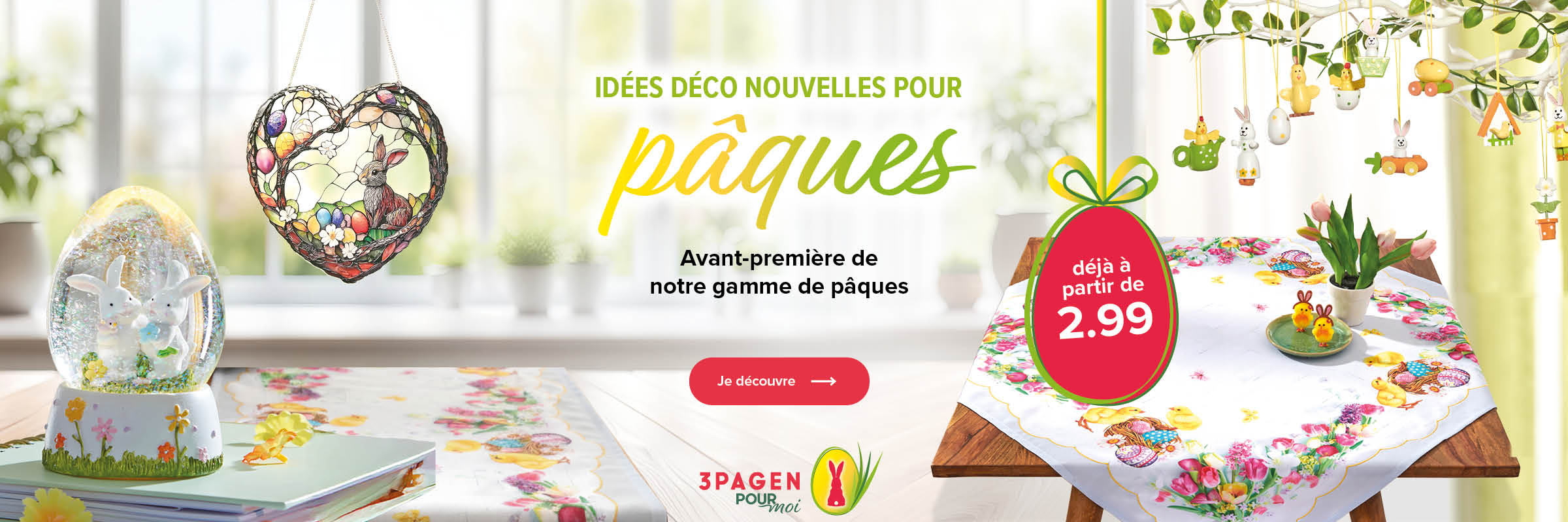 Déco nouvelles pour Pâques