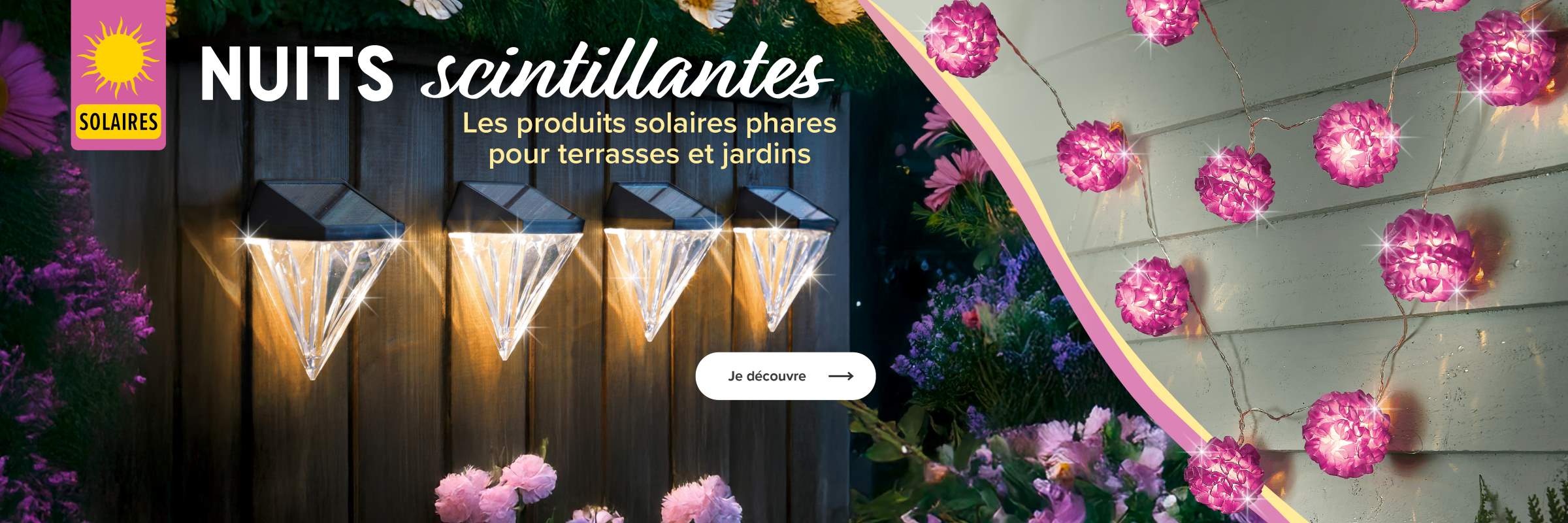 Les produits solaires phares pour terrasses et jardins