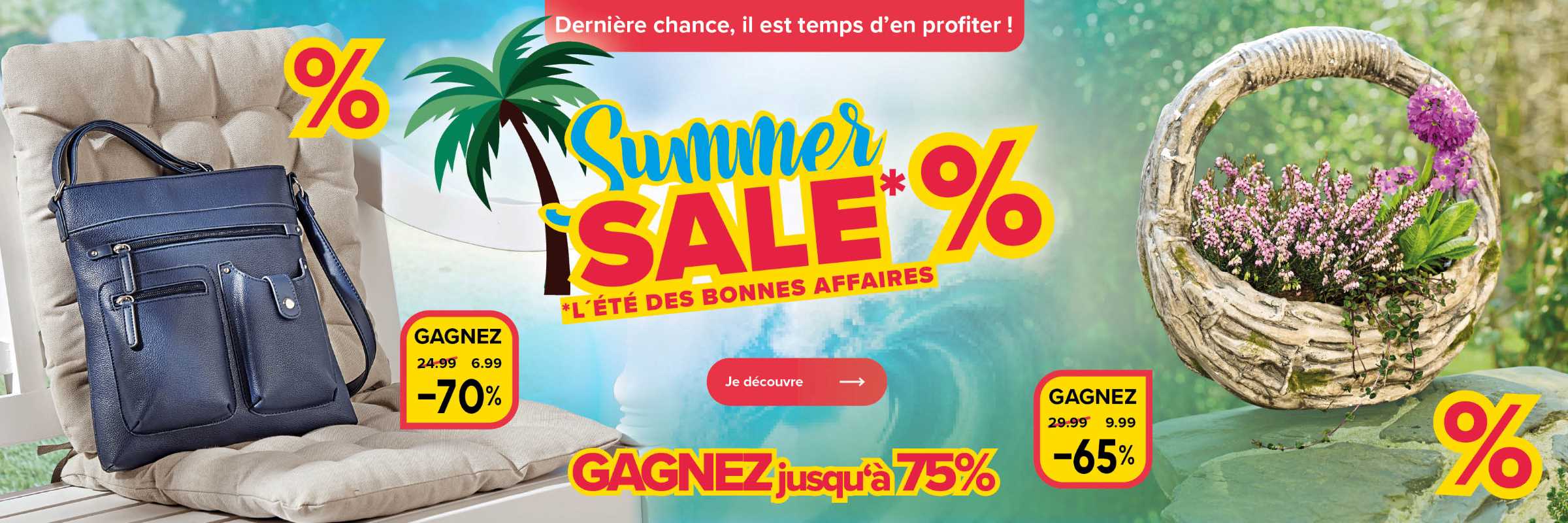 Summer Sale - Plus de 300 nouvelles offres !