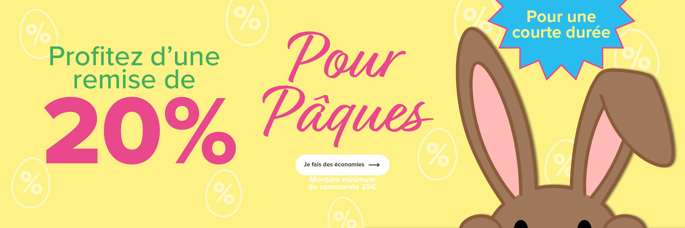 Pour Pâques, pour une courte durée