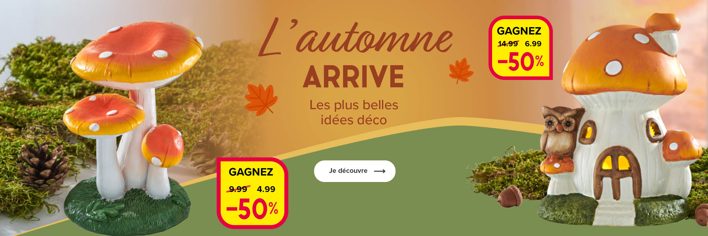 Des idées déco d'automne