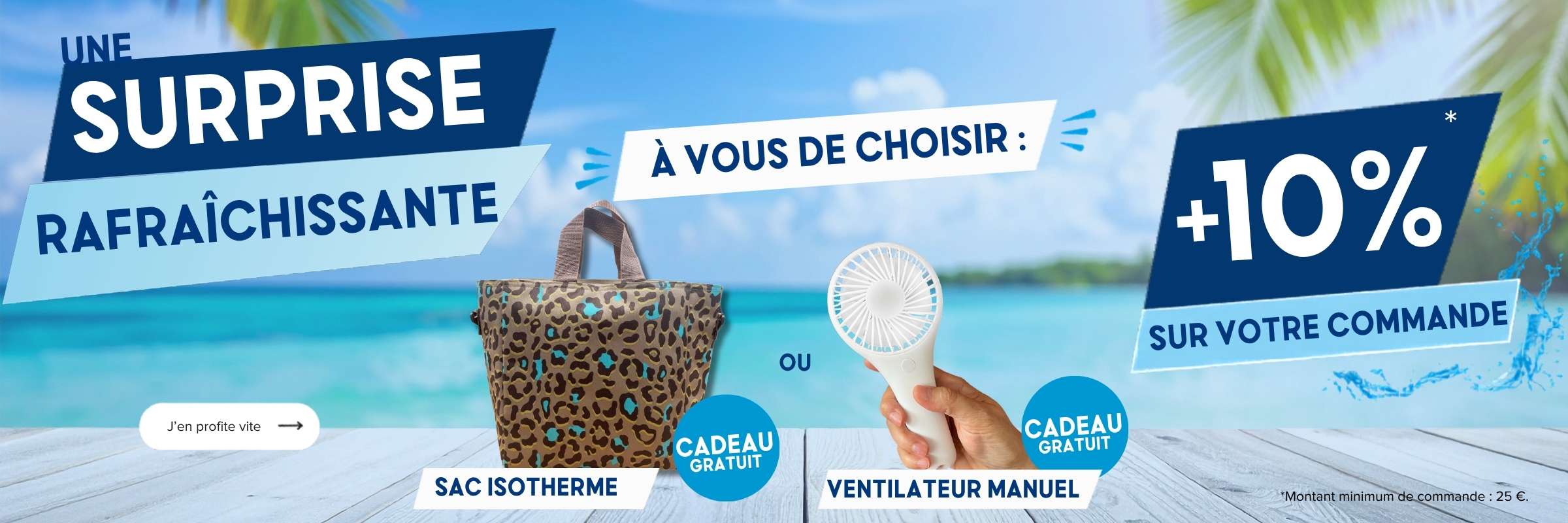 Surprise refraîchissante