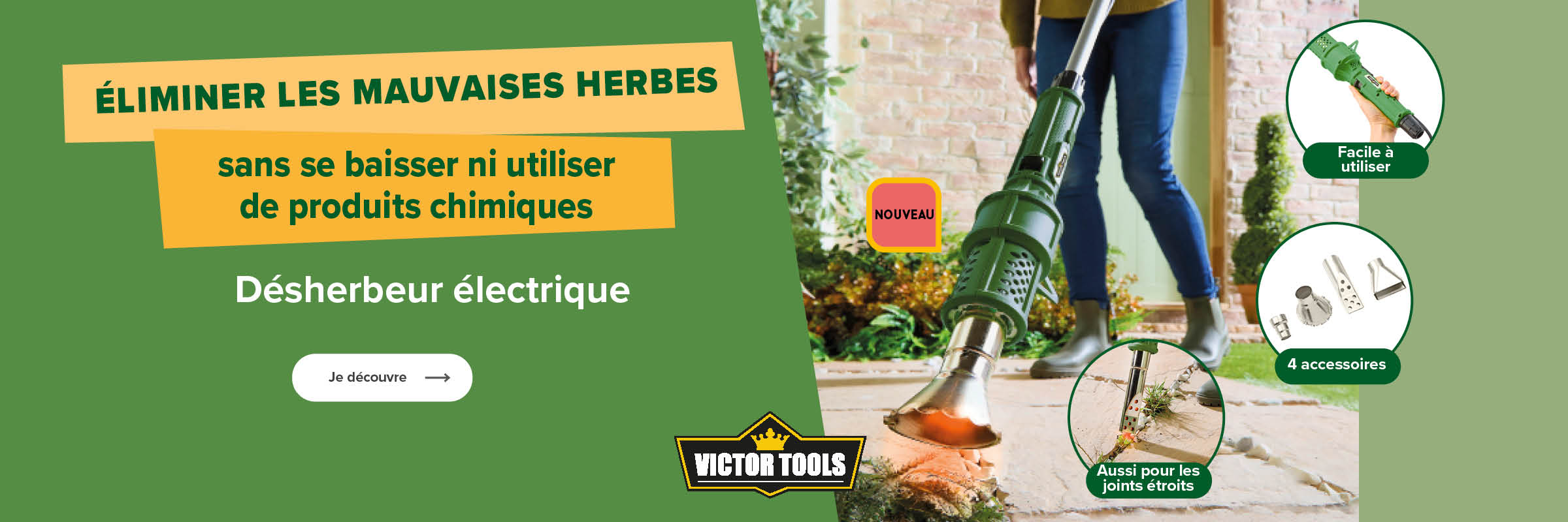 Désherbeur électrique