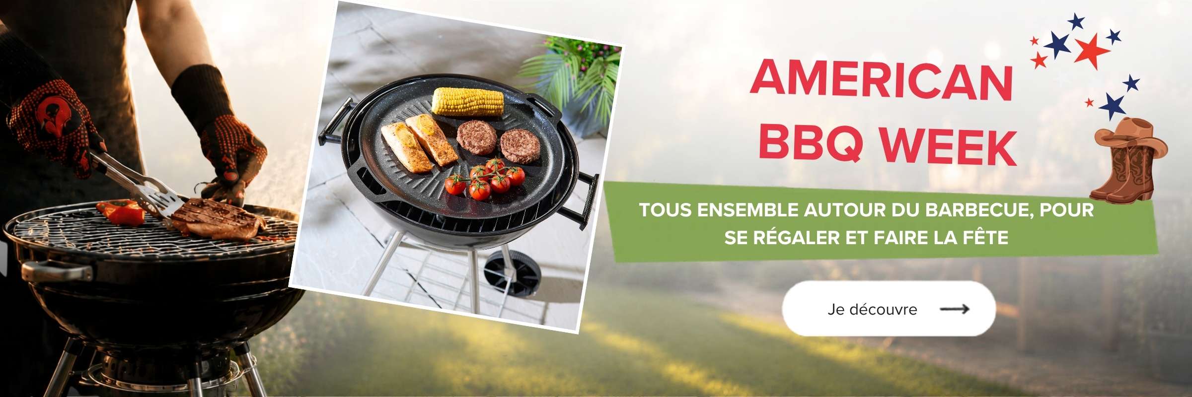 Tous ensemble autour du Barbecue, pour se régaler et faire la fête