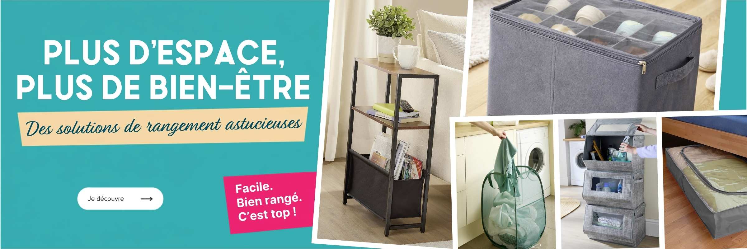 Des solutions de rangement astucieuses