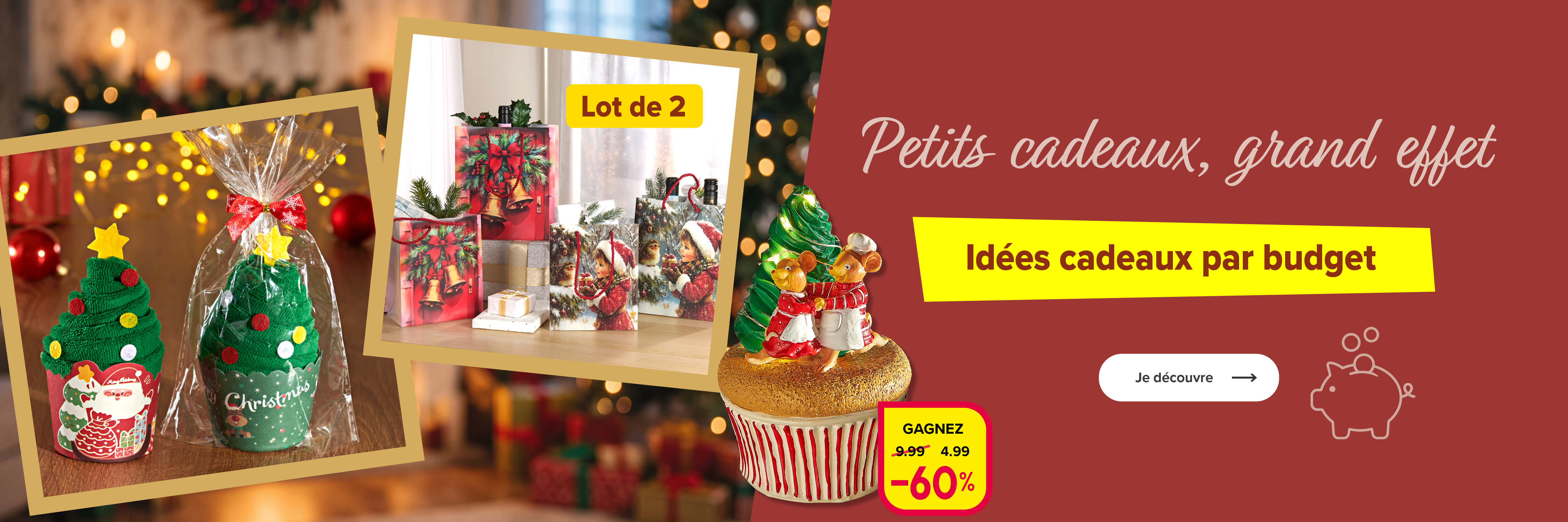 Idées cadeaux par budget