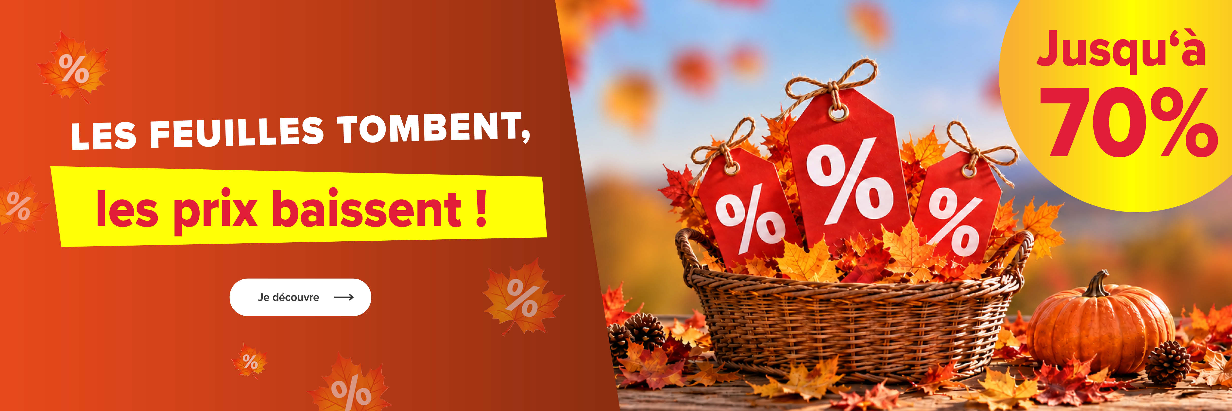 Les prix baissent !