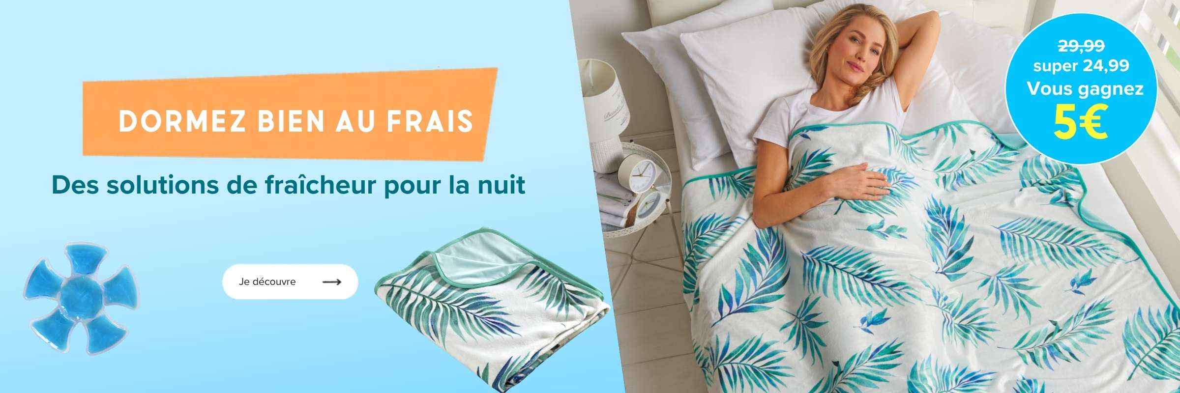 Des solutions de fraîcheur pour la nuit