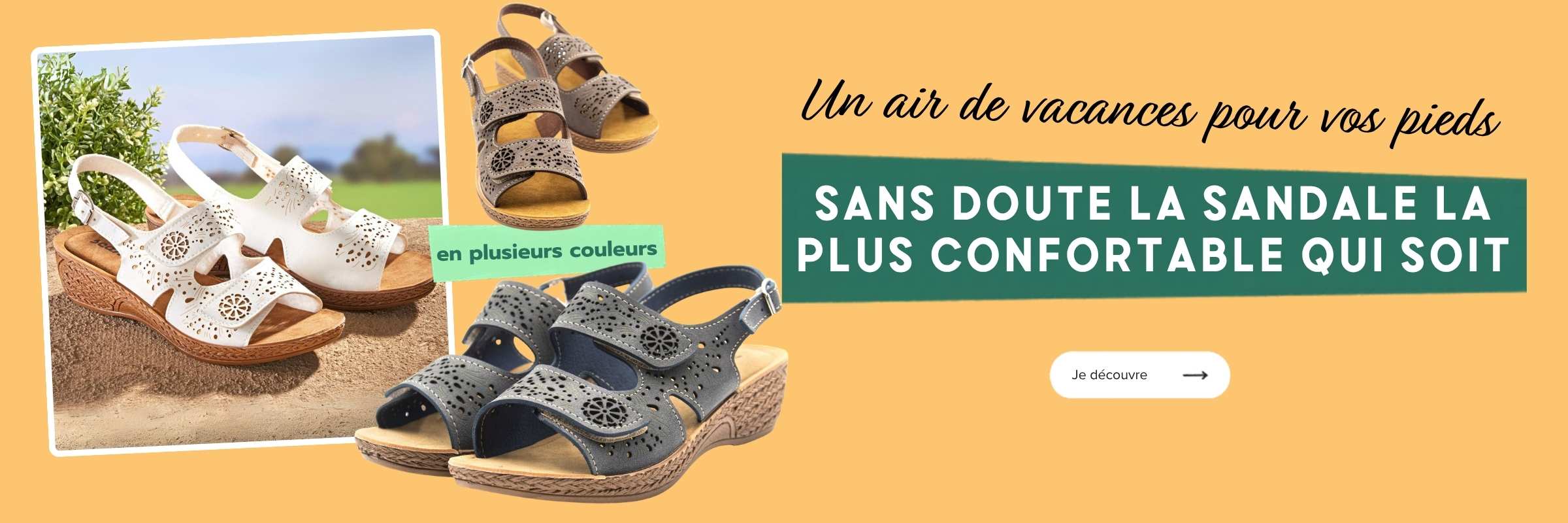 Un air de vacances pour vos pieds