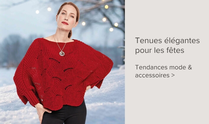 Tenues élégantes pour les fêtes