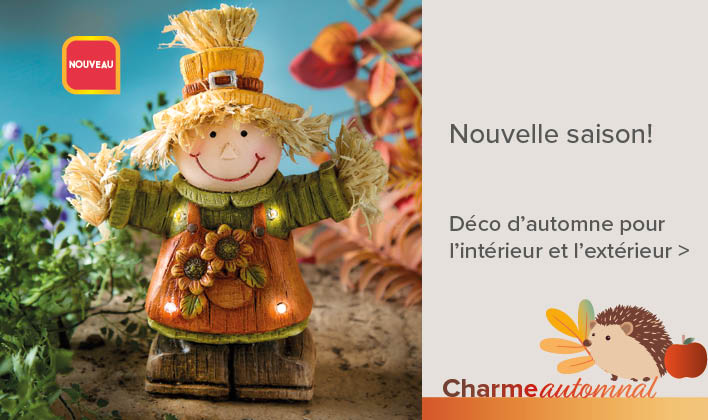 Déco d'automne pour l'intérieur et l'extérieur