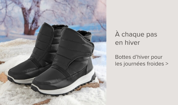 Bottes d'hiver pour les journées froides