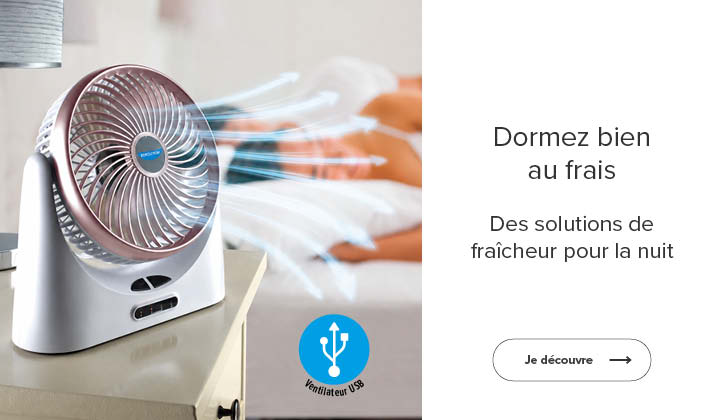 Des soloutins de fraîcheur pour la nuit
