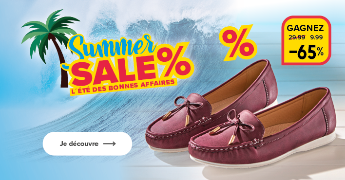 Summer Sale - Chaussures à prix réduit