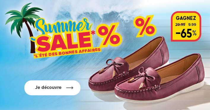 Summer Sale - Chaussures à prix réduit