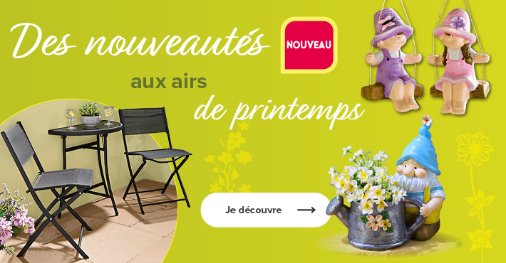 Des nouveautés aux airs de printemps