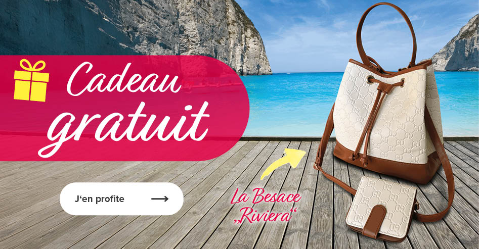 La besace Riviera et le portefeuille assorti