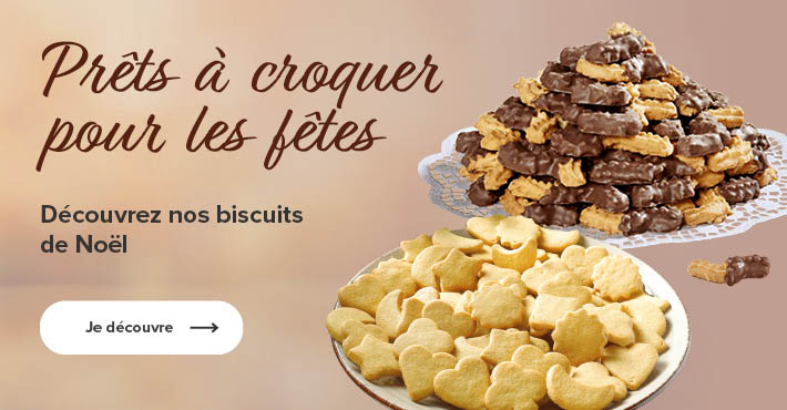 Découvrez nos biscuits de Noël