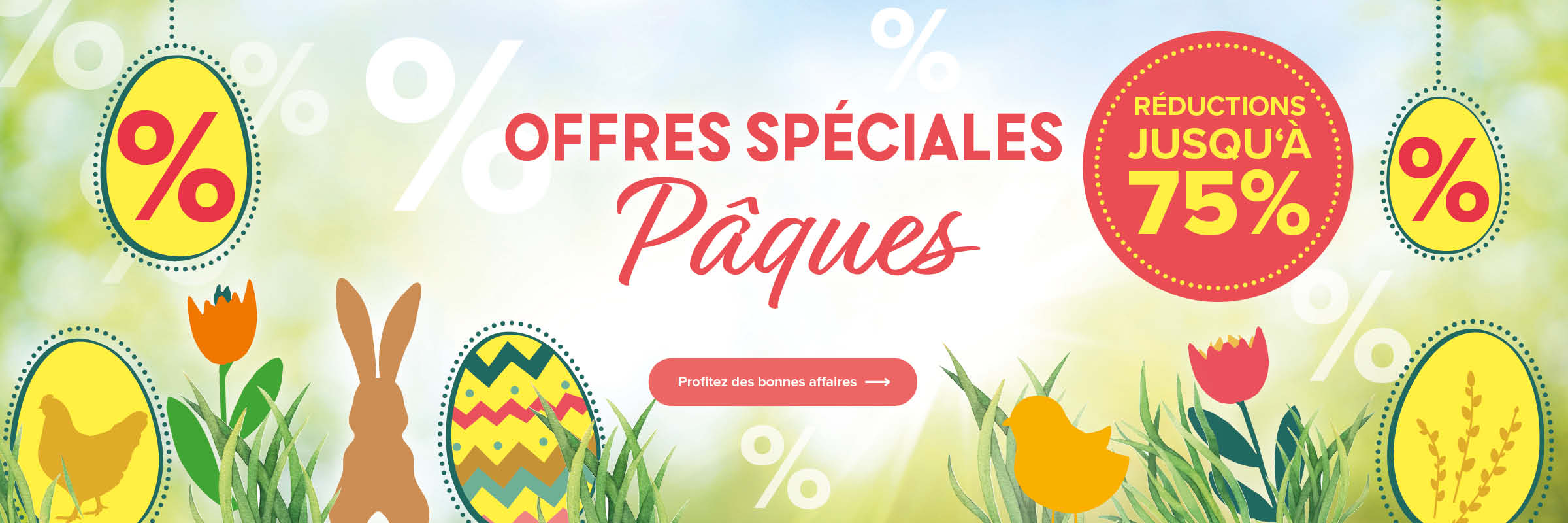 Offres spéziales Pâques