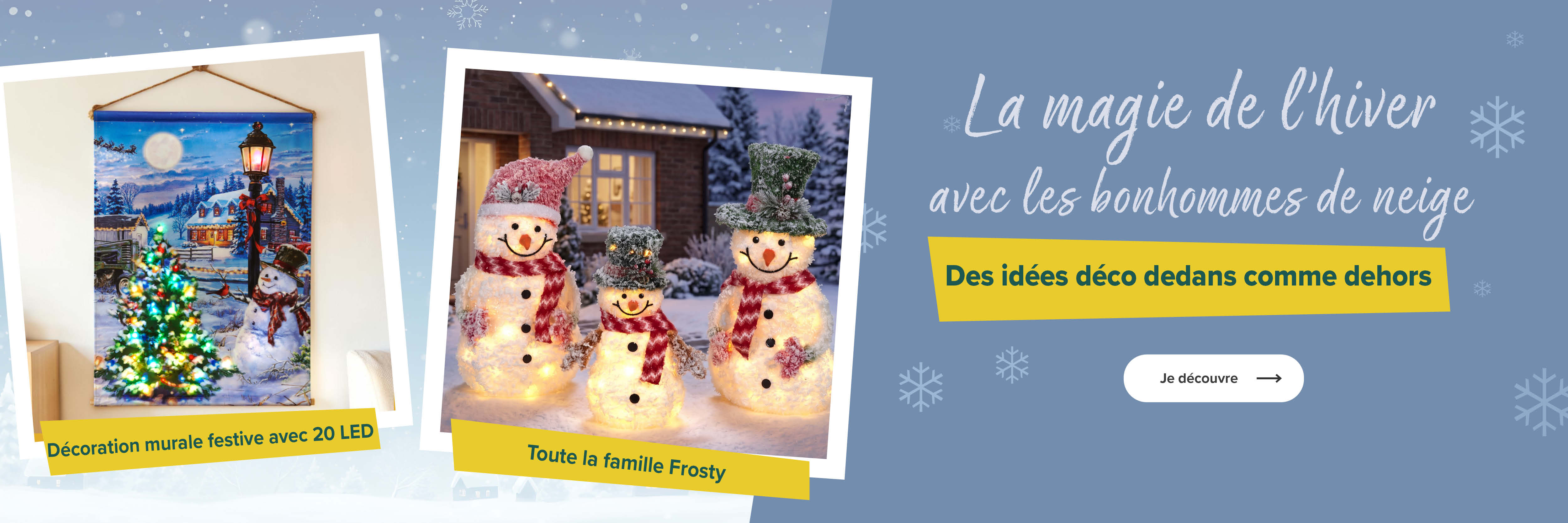 Bonhommes de neige