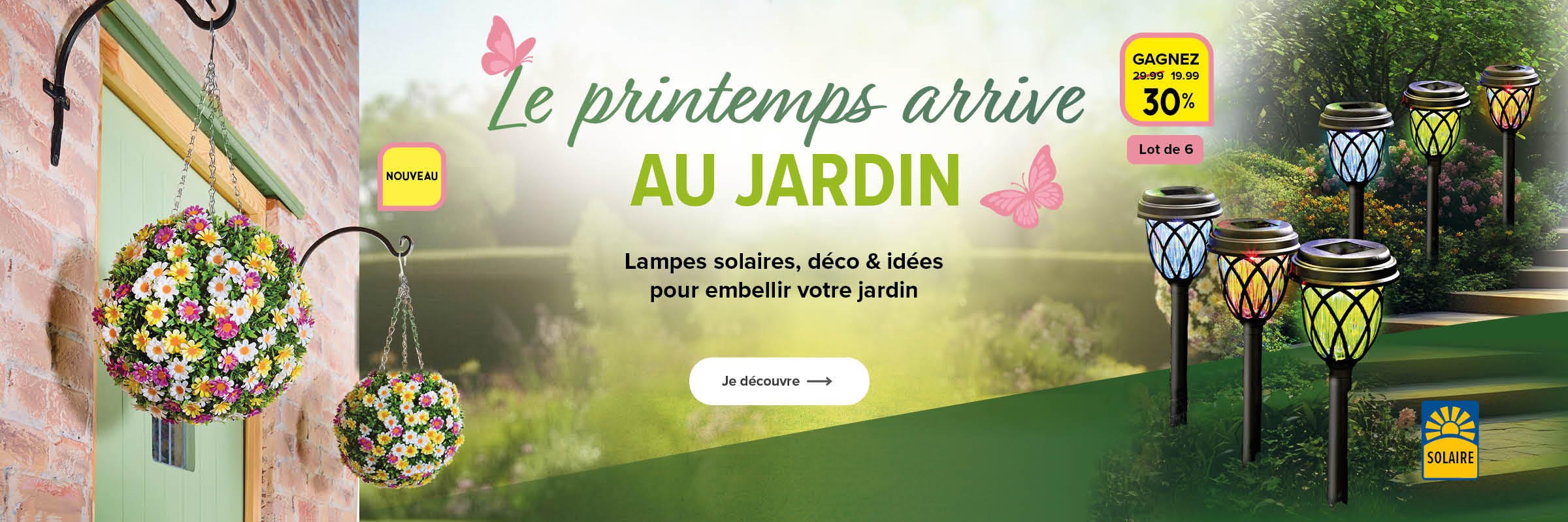 Lampes solaire, déco & idées pour embellir votre jardin