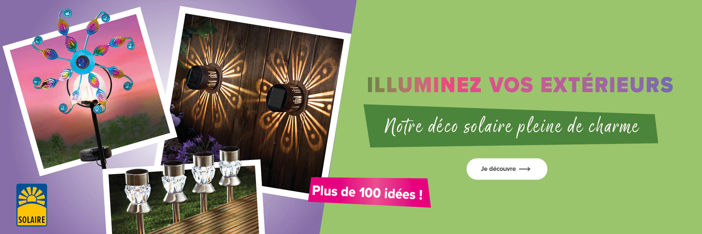 Notre déco solaire pleine de charme