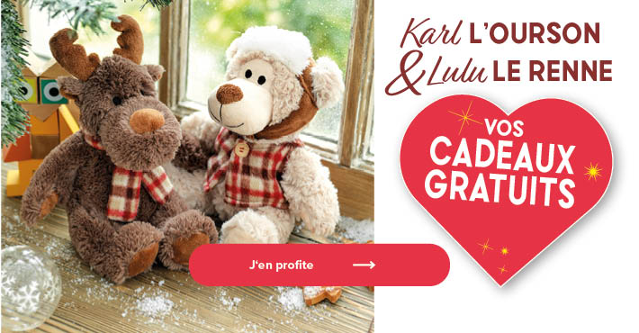 Vos cadeaux gratuits