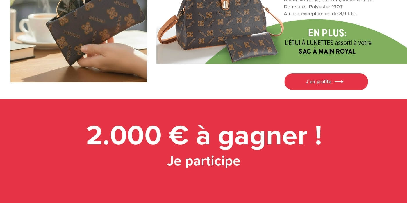 sac à main gratuit