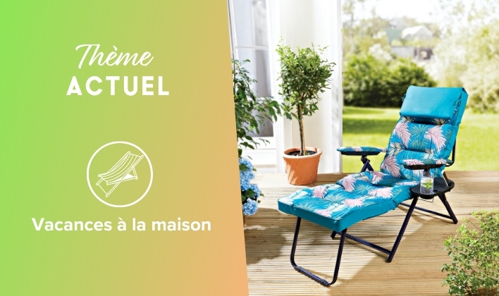 Vacances à la maison